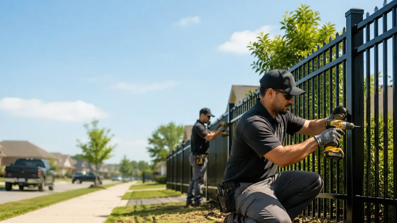Metal Fence Installation in Britt, IA